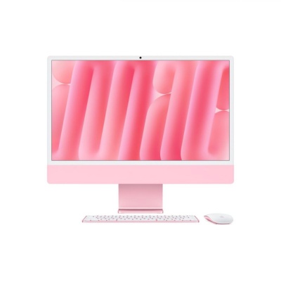 Apple iMAC 24" Retina 4.5k/ Apple M4 (CPU 10-core, GPU 10-core, Neural Engine16-core)/24GB/512GB - Pink - INT KB (2024) - Img 6
