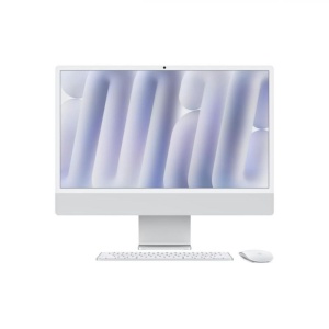 Apple iMAC 24" Retina 4.5k/ Apple M4 (CPU 8-core, GPU 8-core, NeuralEngine 16-core)/24GB/1TB - Silver - INT KB (2024) (cto from MW UC3RO/A)