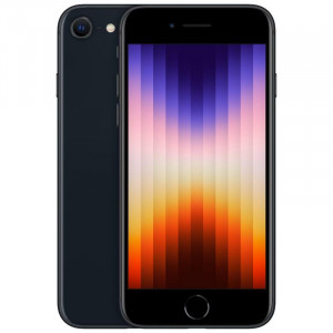 Apple iPhone SE 3 5G (2022) 4.7" 256GB Midnight (Black) (no adapter & headphones)