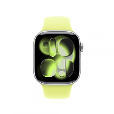 Apple Watch 42mm Neon Yellow Sport Band - S/M - Img 2