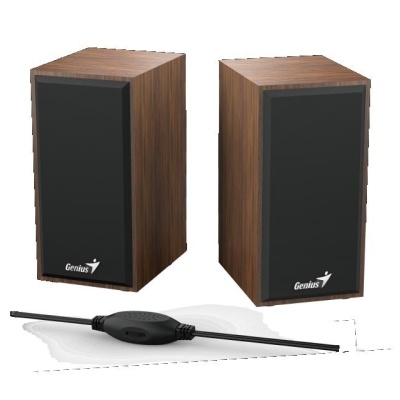 Boxe Genius 2.0 SP-HF180, 6W RMS, USB, Wood - Img 2