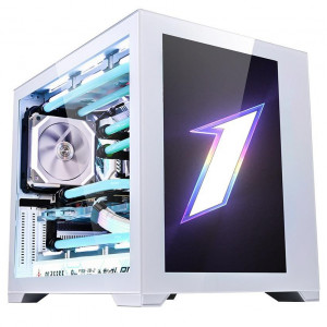 Carcasa 1STPLAYER SP7 Mid Tower ALB, Tempered Glass, Sloturi Expansiune 7+3, Drive Bays: 2x3.5" 1x2.5", Ventilatoare Suportate: 9 (spate: 1x120mm, fata stanga: 2x120mm, sus: 3x120mm, jos: 3x120mm), Format Placa De Baza Suportat: Micro-ATX, ATX, Lungime