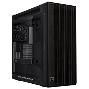 Carcasa ASUS PROART PA602 WOOD EDITION Mid Tower ARGB NEGRU, Tempered Glass, Sloturi Expansiune 8+2 aditional verticale, Drive Bays: 4x3.5"/2.5" 4x2.5", Ventilatoare Suportate: 6 (spate: 1x120mm sau 1x140mm, fata: 2x200mm, sus: 3x120mm sau 3x140mm),