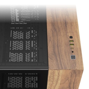 Carcasa CORSAIR 2500X Micro ATX Dual Chamber Black/Walnut Wood - Img 7