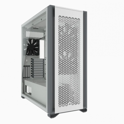 Carcasa Corsair 7000D AIRFLOW, RGB, Full Tower, White