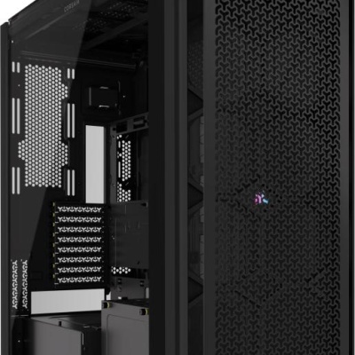 Carcasa CORSAIR 9000D RGB AIRFLOW, RGB, Ultra Tower, Black