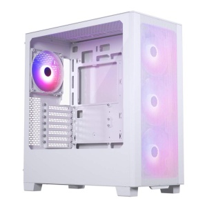 Carcasa PHANTEKS XT PRO ULTRA Mid Tower DRGB ALB, Tempered Glass, Sloturi Expansiune 7, Drive Bays: 2x 3,5" 5x2,5", Ventilatoare Suportate: 10 (spate: 1x120mm sau 1x140mm, fata: 3x140mm sau 3x120mm, sus: 3x120mm sau 2x140mm), Ventilatoare incluse: - Img 11