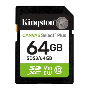 Card de Memorie SDXC Kingston 64GBCanvas Select Plus