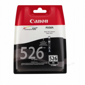 Cartus cerneala Canon CLI-526BK, black, pentru Canon Pixma IP4850, Pixma IP4950, Pixma IX6550, Pixma MG5150, Pixma MG5250, Pixma MG5350, Pixma MG6150, Pixma MG6250, Pixma MG8150, Pixma MG8250, Pixma MX715, Pixma MX885, Pixma MX895.