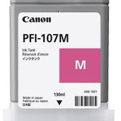 Cartus cerneala Canon PFI-107M, magenta, capacitate 130ml, pentru Canon iPF680/685, iPF780/785, iPF670/770 - Img 2