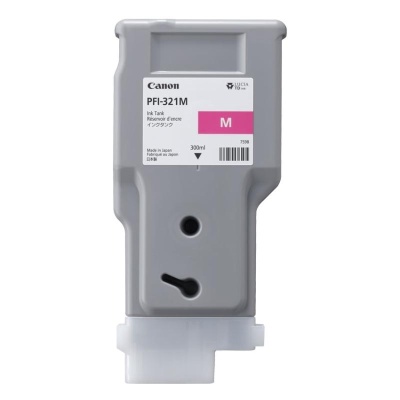 Cartus cerneala Canon PFI-321M, Magenta, capacitate 300ml, pentru Canon TM-240, TM-340. - Img 3