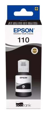 Cartus cerneala Epson 110, pigment black, compatibilitate: EcoTank M3170, M3140, M2170, M2140, M1180, M1170, M1140, M1120, M1100, ET-M3180. - Img 2