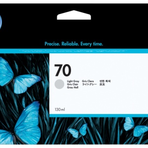 Cartus inkjet HP 70 DESIGNJET light gray C9451A, 130 ml, HP DesignJet SD P - Img 2