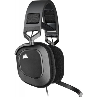 Casti Gaming Head-band CORSAIR HS80 RGB USB, Wired, Negru