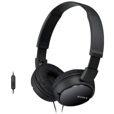 Casti Head-band Sony MDR-ZX110AP, Cu fir, Negru