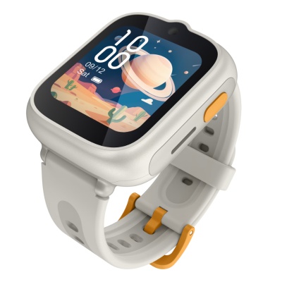 Ceas SmartWatch pentru copii TCL MOVETIME Kids Watch MT48, 1.68", 4G, GPS, IP68 2ATM, Camera 2MP, Lunar Cream - Img 7