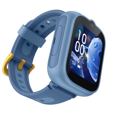 Ceas SmartWatch pentru copii TCL MOVETIME Kids Watch MT48, 1.68", 4G, GPS, IP68 2ATM, Camera 2MP, Galactic Blue - Img 5