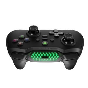 Controller wireless Genesis Mangan 400, tip Analog/Digital, interfata USB, bluetooth, numar butoane 19, lungime cablu 200 cm, acumulator 000 mAh, compatibilitate Android, iOS, MAC, Windows 10,11,7,8, negru