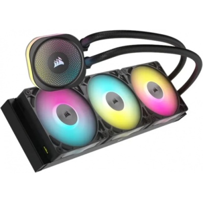 Cooler Procesor CORSAIR iCUE LINK TITAN 360 RX RGB AIO Liquid NEGRU - Img 2