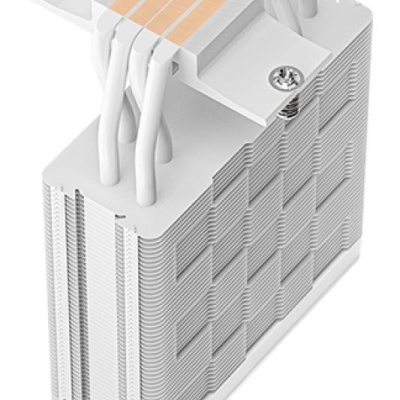 Cooler Procesor DEEPCOOL AG400 ARGB V2 ALB, marime heatsink 120x92x150mm, un ventilator ARGB, viteza ventilator 500-2100 RPM +/- 10%, Airflow: 75.89 CFM, Suport AMD: AM4/AM5, suport INTEL: LGA 1700/1200/1151/1150/1155, nivel de zgomot: 31.6 dBA - Img 4