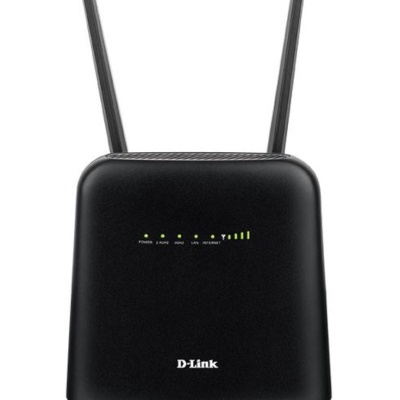 D-Link Router Wireless DWR-960 4G cat.7, AC1200, LTE + Wi-Fi SOC chipset, 2 x prturi gigabit LAN, 1 x WAN , 2 x antene externe, 2 x 2 MU- MIMO, 300 Mbps download, 100 Mbps Upload, Wireless AC1200 (866 Mbps on 5 GHz + 300 Mbps on 2.4 GHz).