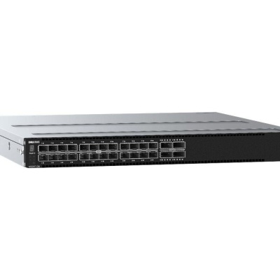 Dell EMC S5224F-ON SWITCH 24X 25GBE SFP28 4X 100GBE QSFP28 PORTS IO TO PSU AIR 2X PSU OS10, 1Yr