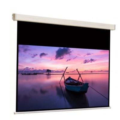 Ecran de proiectie manual, cu prindere in tavan/perete Sopar Platinum 16:9 300x208cm