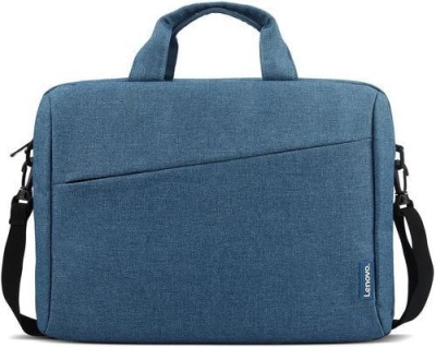 Geanta laptop Lenovo Casual Toploader T210, 15.6", Blue, rezistent la apa, compartiment accesorii, compartiment laptop captusit, Material: Textil, Dimensiuni externe: 362 x 22 x 250 mm, Greutate: 465g - Img 5