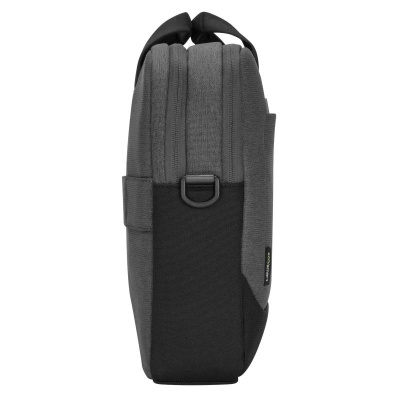 Geanta laptop slim Targus Cypress, EcoSmart, pentru laptopuri de 15.6" sau mai mici, material ECO 300, dimensiuni: 42 x 4.5 x 35 cm, dimensiune compartiment laptop: 38.7 x 26.5 x 2.5 cm, greutate 0.76 kg, gri - Img 9