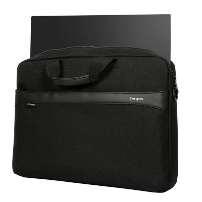 Geanta laptop slim Targus GeoLite, pentru laptopuri de 16" sau mai mici, dimensiuni: 40 x 4.5 x 28 cm, greutate 0.56 kg, gri - Img 8