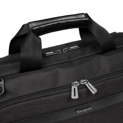Geanta laptop Targus CitySmart, pentru laptopuri de 15.6" sau mai mici, material poliester, dimensiuni: 41 x 8 x 37 cm, dimensiune compartiment laptop: 38.7 x 2.5 x 26.5 cm, greutate 0.64 kg, negru - Img 10