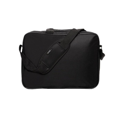 Geanta Spacer, pt. notebook de max. 15.6″, 1 compartiment, fara buzunare, waterproof, nylon, negru - Img 4