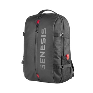 GENESIS Pallad 410. Backpack type: Rucksack, Product main colour: Black, Style: Urban. Width: 120 mm, Depth: 320 mm, Height: 440 mm. Package width: 360 mm, Package depth: 470 mm, Package height: 120 mm. Material: Polyester. Products per pallet: 120