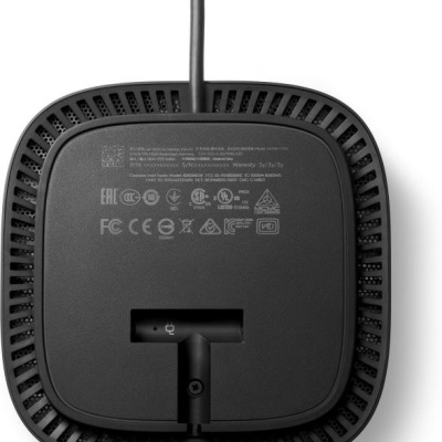 HP Essential Dock G5 Porturi: 1x USB-C power out 15W/ 4x USB-A 3.0/ 1x audio jack/2x DisplayPort 1.4/ 1x RJ-45/ 1xHDMI 2.0. Dimensiuni: 122 x 122 x 45 mm. Greutate: 0.68Kg. - Img 11