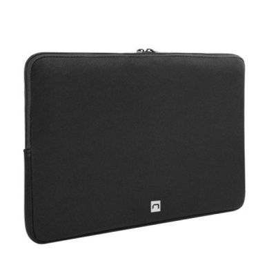 Husa laptop Natec Coral, compatibilitate dimensiune laptop 15.6", material Neoprene, negru