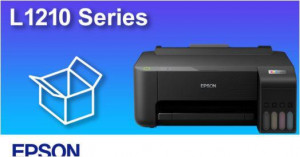 Imprimanta inkjet color CISS Epson L1210, dimensiune A4, viteza max 33ppm alb-negru, 15ppm color, rezolutie printer 5760x1440dpi, alimentare hartie 100 coli, imprimare fara margini, interfata: USB 2.0, consumabile: 103 ecotank Black, Cyan, Magenta,