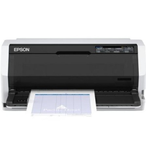 Imprimanta matriceala mono Epson LQ-690II, dimensiune A4, numar ace: 24 pini, viteza 12cpi, rezolutie 360x180dpi, memorie 128KB, limbaje de printare ESC/P2, IBM PPDS, interfata: Bidirectional parallel, USB 2.0 Type B, consumabile: C13S015610. - Img 5