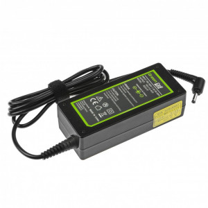Incarcator compatibil Green Cell pentru laptop Asus K401U K556U R301L X407U X409F X509 X515 X540LJ X556UB, VivoBook X405 K513 S510 X431 X513 X542, Transformer Book TP300 TP501, ZenBook UX301 UX410 UX433, model Asus AD2087020 ADP-65DW Z W15-065N1B, 65W