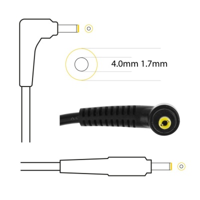 Incarcator compatibil Green Cell pentru laptop Lenovo ChromeBook N22-20 N42-20, IdeaPad 100-14IBD 110-14ISK 110-15AST 3-17IML05 310-15IAP 330S-14IKB 510S-14IKB, Yoga 520-14IKB 710-11IKB, model Lenovo ADLX65CLGE2A ADLX65CLGC2A SA10M42740, 65W, clasic - Img 4
