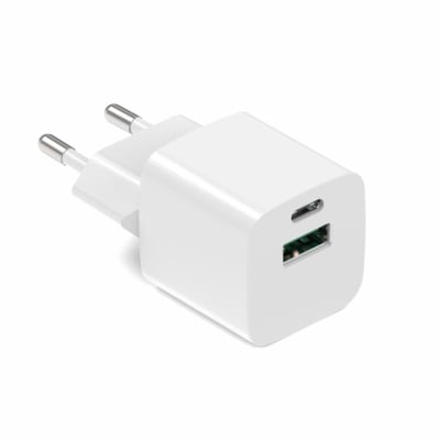 INCARCATOR SERIOUX 30W USB-C & USB-A de perete, Alimentator/încărcător cu USB, Ieșire USB-C: USB-C: 5V/3A, 9V/3A, 12V/2,5A, 15V/2,0A, 20V1,5A (30W) PPS: 3,3V-11V/3,0A, 3,3V-16,0V/2,0A (33W), USB-A: 5V/3A, 9V/2A, 12V/1,5A (18W) USB-C+USB-A: 5V/3A (15W) - Img 4