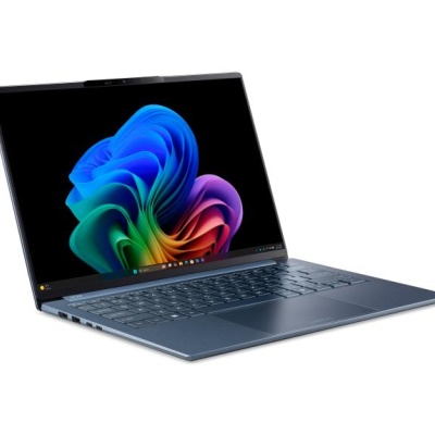 Laptop Consumer Acer Swift Go 14 AI, cu procesor Intel Core Ultra 5 325, 14'' OLED, 16 GB LPDDR5x, 512 GB, Intel, Windows 11 Home, 2 ani Garantie