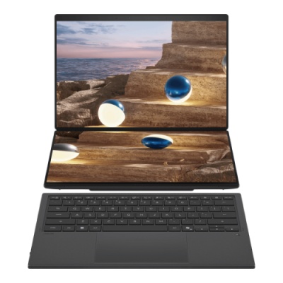 Laptop Consumer ASUS Zenbook DUO, cu procesor Intel Core Ultra X9 388H, 14'' OLED, 32 GB LPDDR5x, 1 TB, Intel Arc B390, Windows 11 Pro, 2 ani Garantie