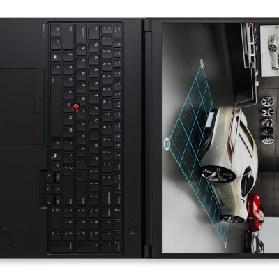 Laptop Lenovo ThinkPad P1 Gen 8, 16" WUXGA (1920x1200) IPS 500nits Anti- glare, 100% sRGB, 60Hz, Low Power, Eyesafe®, TÜV Low Blue Light, Intel Core™ Ultra 7 255H, 16C (6P + 8E + 2LPE) / 16T, Max Turbo up to 5.1GHz, 24MB Intel® Smart Cache, video NVIDIA® - Img 3