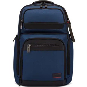 Lenovo ThinkPad Executive 16" Backpack, 22L capacity, 36.2 x 25.3 x 2.2 cm, 1.8kg, Outside Fabric Material: polyester 88%, leather 12%, Navy