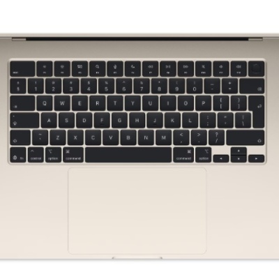 MacBook Air 15.3" Retina/Apple M4 (CPU 10-core, GPU 10-core, Neural Engine16-core)/24GB/1TB - Starlight - INT KB (2025) (Cto from MC6K4RO/A) - Img 5