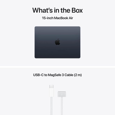 MacBook Air 15.3" Retina/Apple M5 (CPU 10-core, GPU 10-core, NeuralEngine16-core)/32GB/512GB - Midnight - INT KB (No Adapter) - 2026 (CTO from MDVH4RO/A) - Img 4