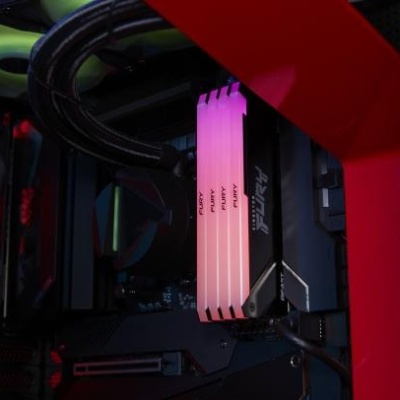 Memorie RAM Kingston DDR4 16GB 3200Mhz CL16 1.35V Fury Beast RGB Black XMP - Img 8
