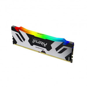 Memorie RAM Kingston, DIMM, DDR5, 32GB, 7200MHz, CL38, 1.35V, FURY Renegade White, RGB, Kit of 2 - Img 2