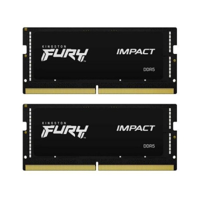 Memorie RAM notebook Kingston FURY Impact, 32GB, DDR5, 5600MHz, CL40, 1.1v, Dual Channel Kit - Img 2