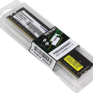 Memorie RAM Patriot Signature Line, DIMM, DDR4, 4GB, CL 19, 2666MHz